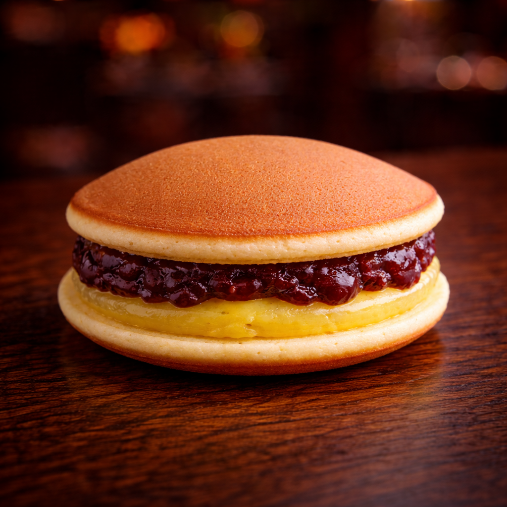 Dorayaki au yuzu et haricot rouge